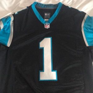 NEW Cam Newton Carolina Panthers jersey stitched